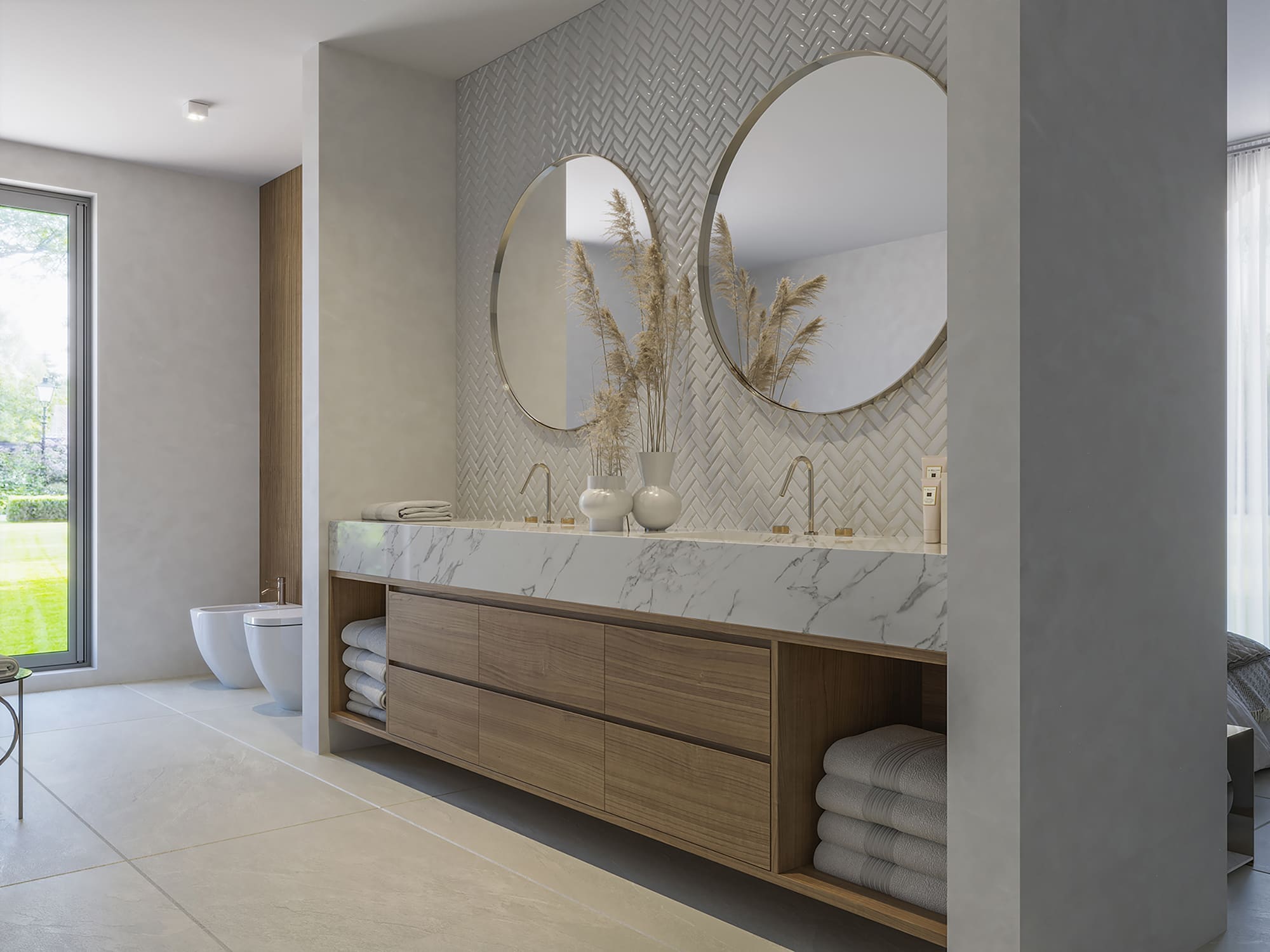 Modern bathroom design